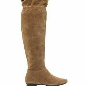 Calvin Klein Suede OTN Flat Boots